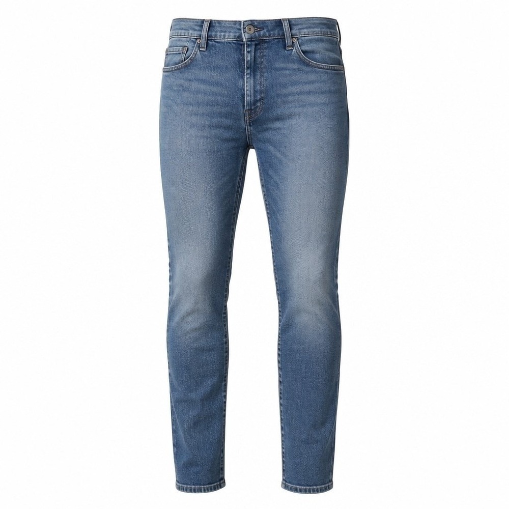 Levis 511 Slim Jeans Blue Tab Mens 38x34 (36x32) Med Wash  Selvedge Made Crafted